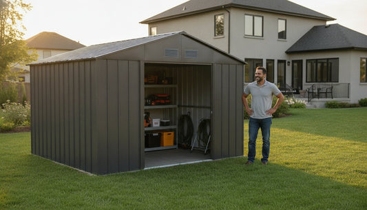 Powder Coated Steel Shed Benefits: The 2026 Guide to High-Performance Storage