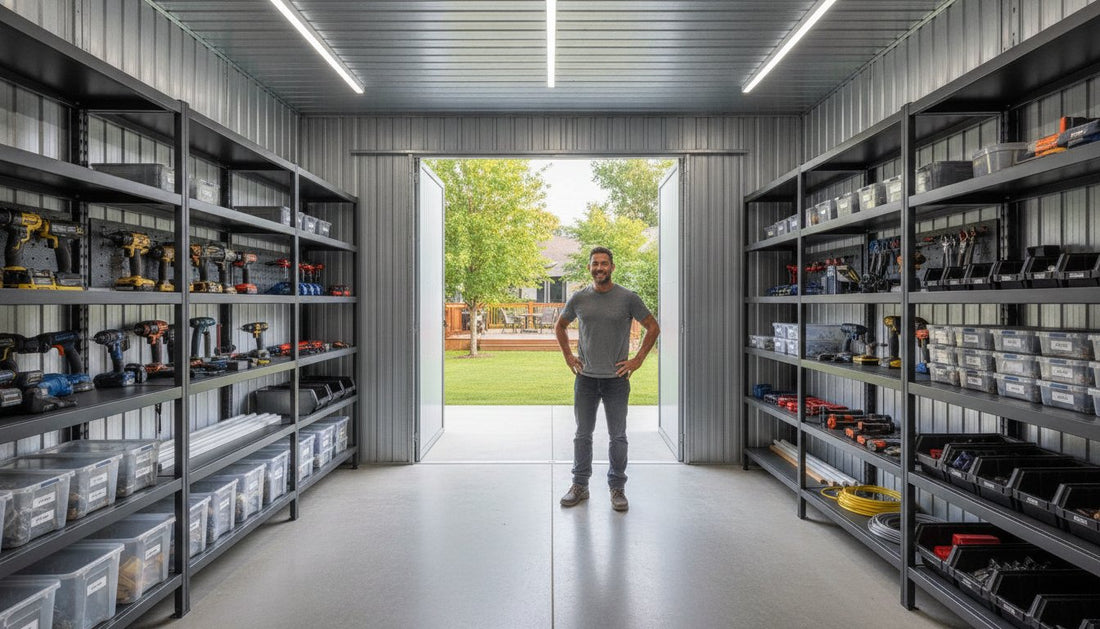 Steel Shed with Shelving: The Ultimate Guide to Maximizing Storage Space