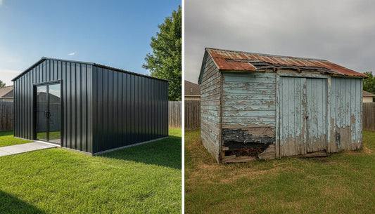 Total Cost of Ownership: Why Steel Sheds Outperform Wood Over 20 Years