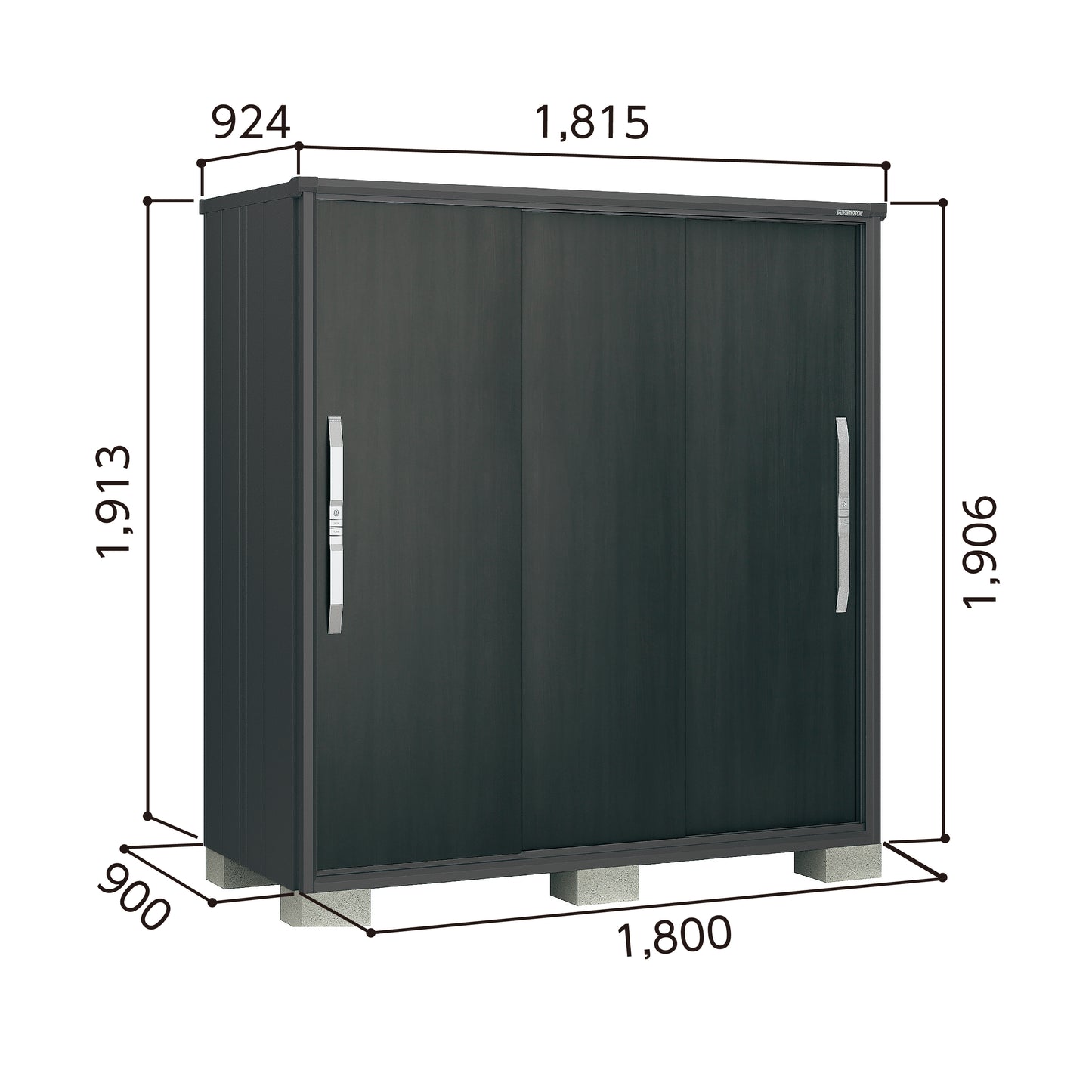 YODOKO Premium Outdoor Small Shed ESF